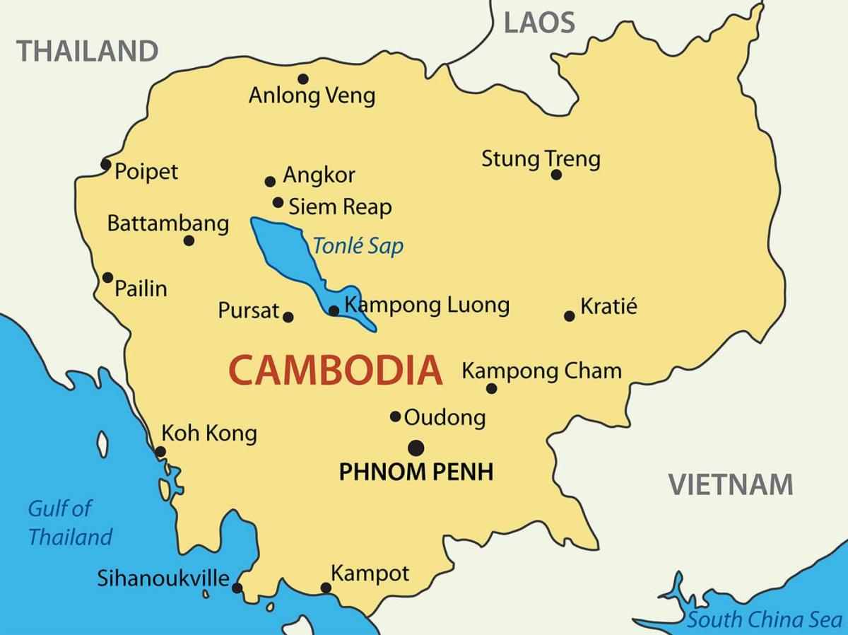 Камбоджа карце горада 
